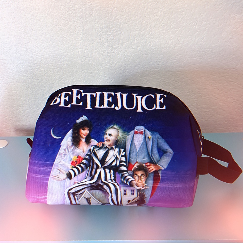Beetlejuice Themed Women's Bag - Purple
